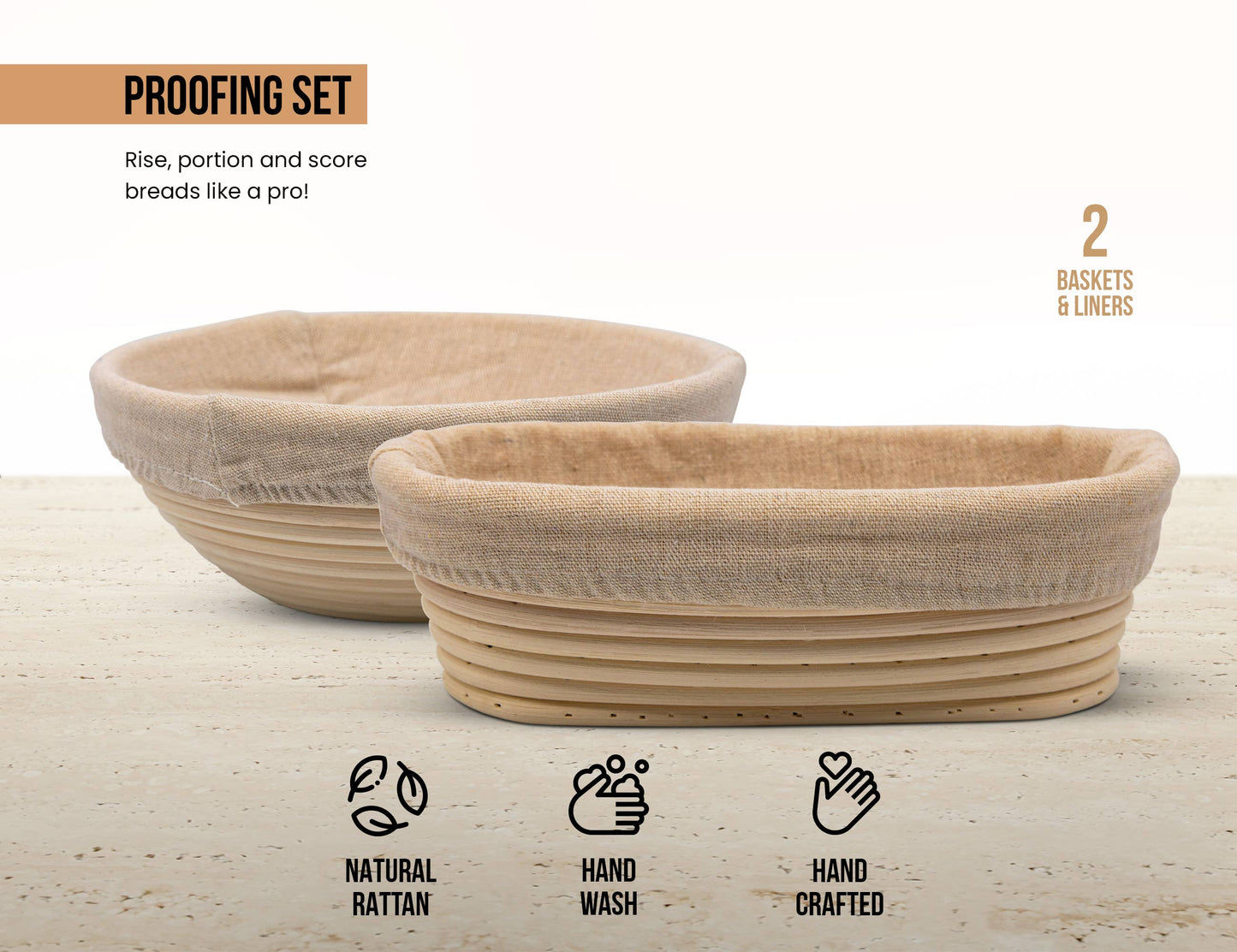 Proofing Basket Set