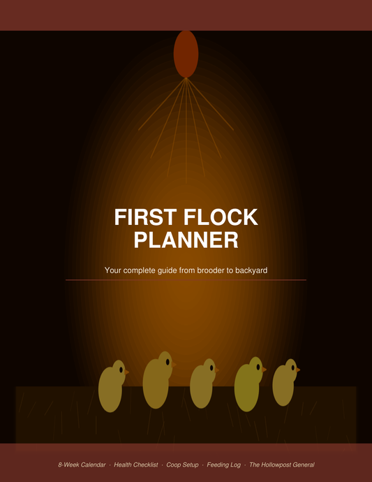 First Flock Planner — Printable PDF