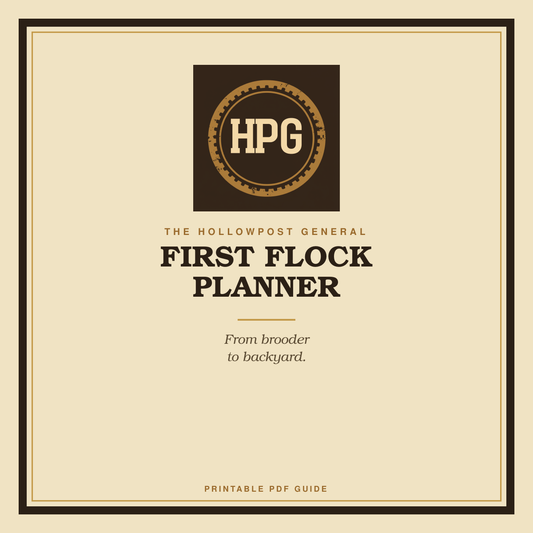 First Flock Planner cover