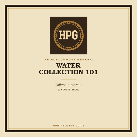 Water Collection 101 cover