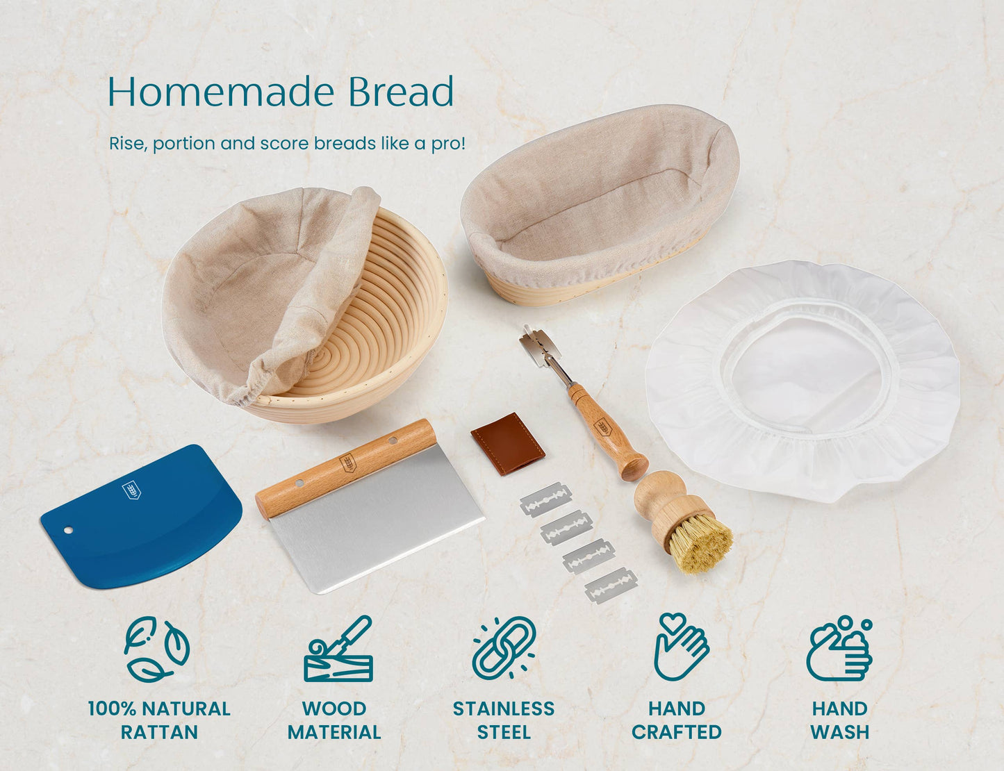 Proofing Basket Set