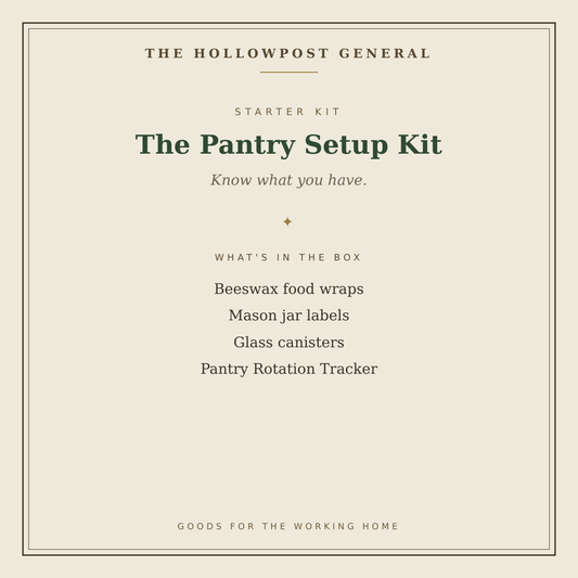 The Pantry Setup Kit